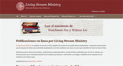 Desktop Screenshot of librosdelministerio.org